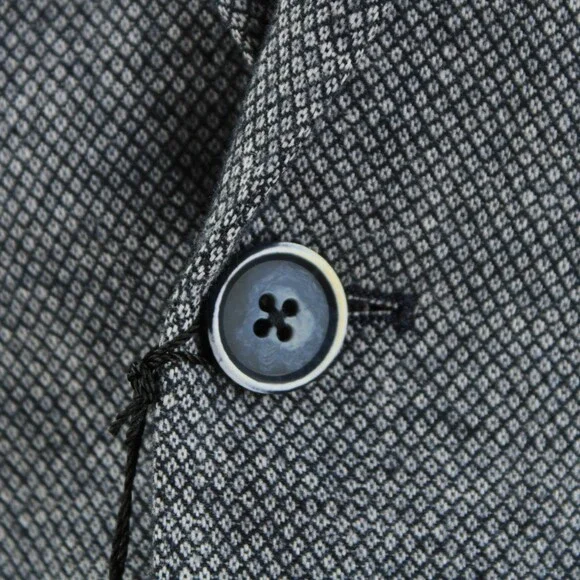 Cardinal of Canada NWT Cotton Blend Sport Coat Size 40R US In Blue & White